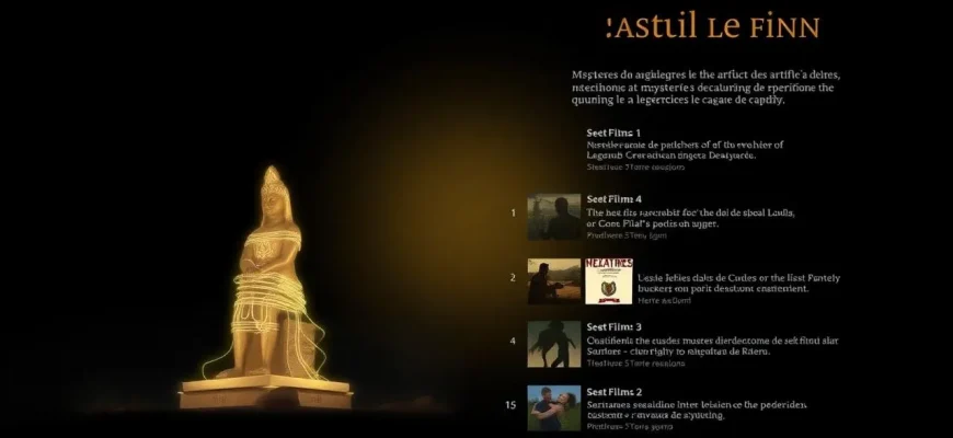 Mystères des artefacts incas : 10 films à ne pas manquer