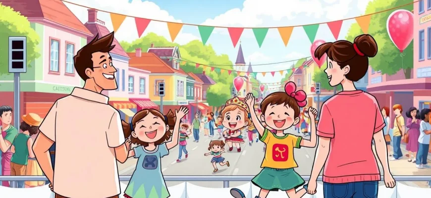 Films familiaux sur les défilés