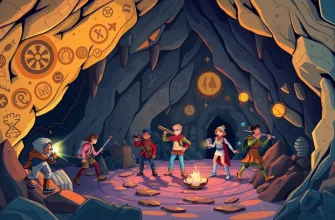 Films d'aventure dans des cavernes mystiques