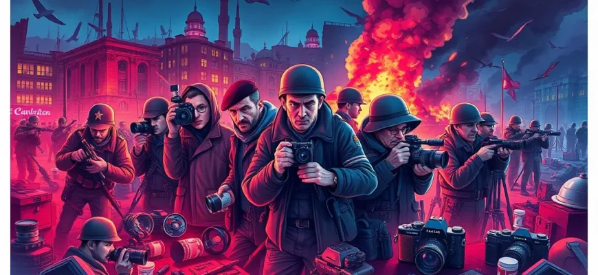 Films de guerre sur la photo