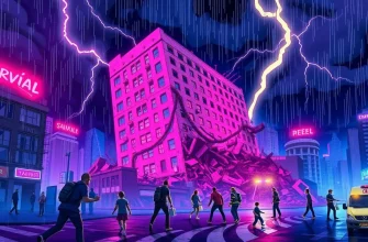 Films de catastrophe sur l'effondrement des bâtiments