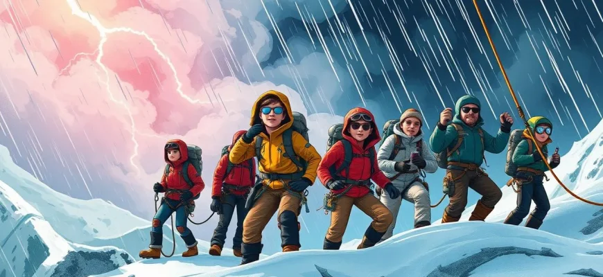 Films d'aventure dans la tempête