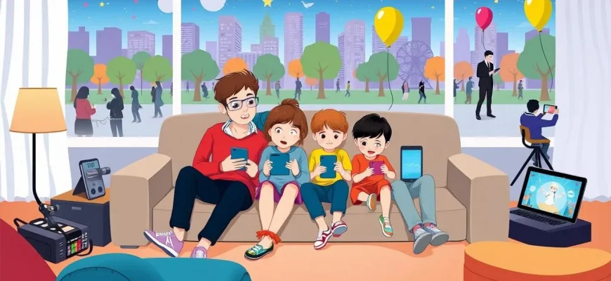 Films familiaux sur les smartphones