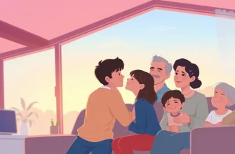 Films familiaux sur le premier baiser