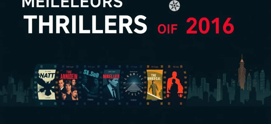 Les Meilleurs Thrillers de 2016