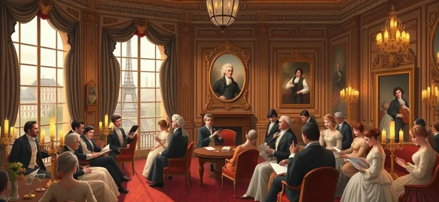 Films historiques sur les salons de Paris