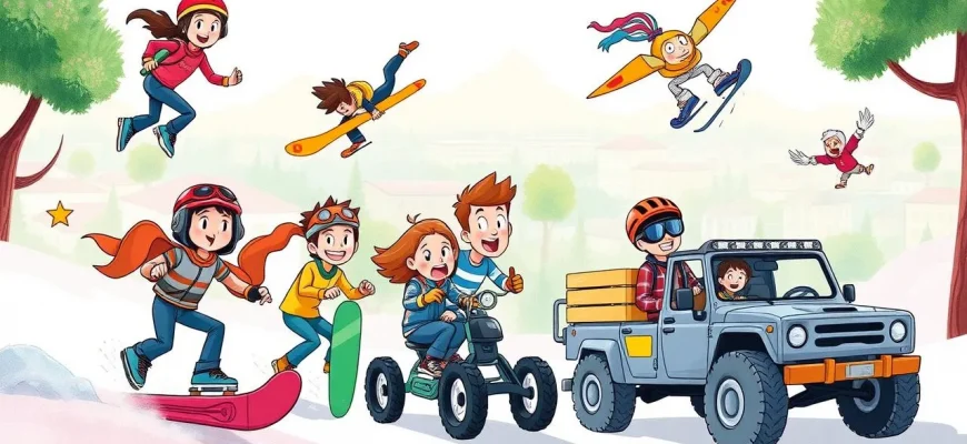 Les Meilleures Comédies sur les Sports Extrêmes