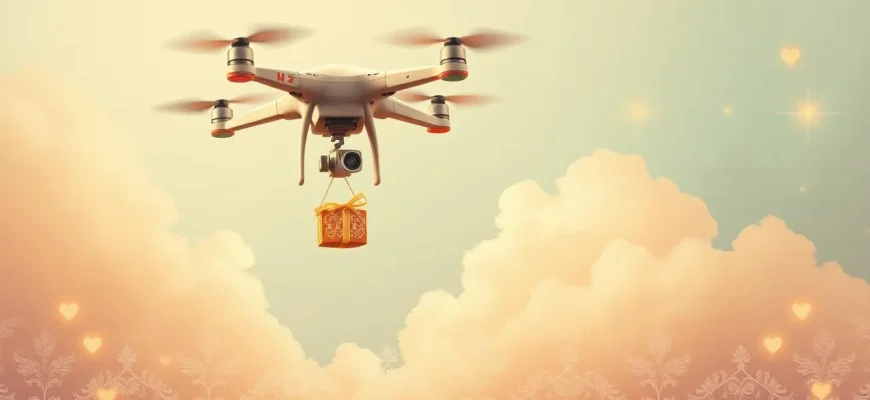 Films romantiques avec des drones