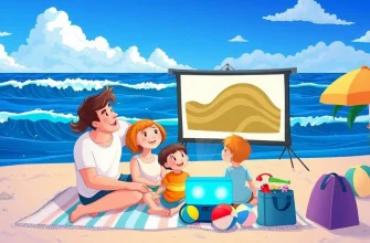 Films familiaux sur l'océan Pacifique