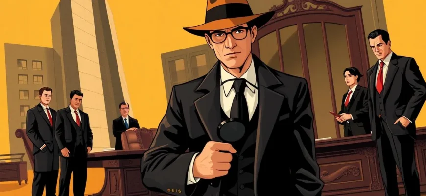 Films détectives avec des chefs d'entreprise