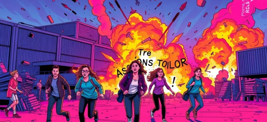 Films avec des explosions sur des entrepôts