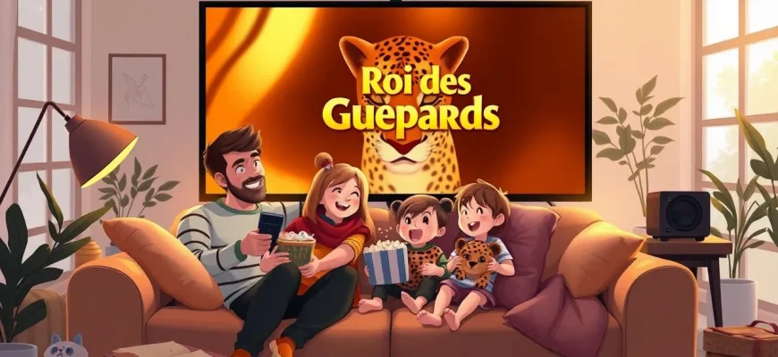 Films familiaux sur les guépards