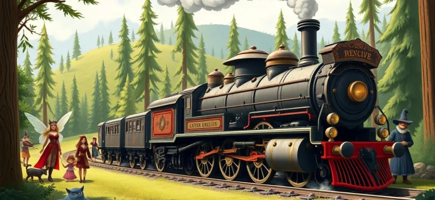 Films fantastiques sur les trains à vapeur