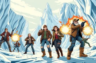 Films d'action avec des icebergs