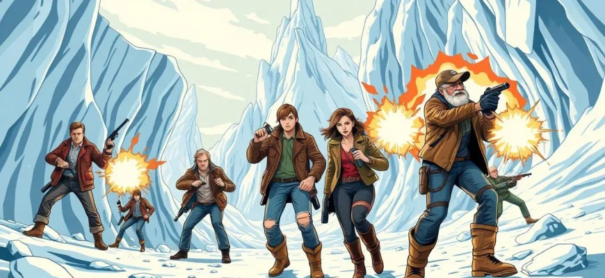 Films d'action avec des icebergs