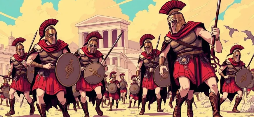 Films d'aventures dans l'ancienne Sparte