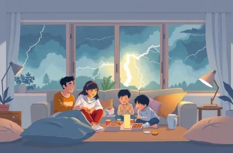 Films familiaux sur l'orage