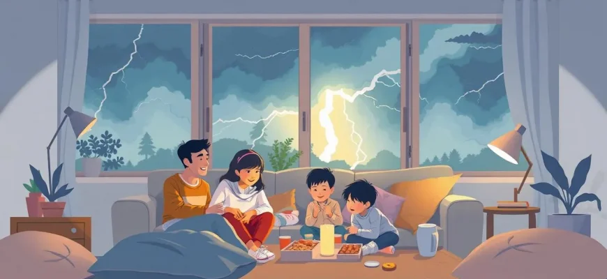 Films familiaux sur l'orage