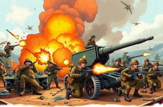 Films de guerre sur les brigades d'artillerie