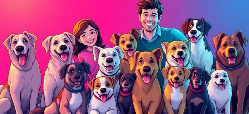 Films familiaux avec des chiens parlants