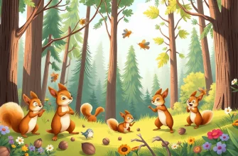 Films de famille avec des écureuils