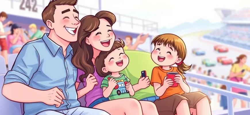 Films de famille sur les courses automobiles