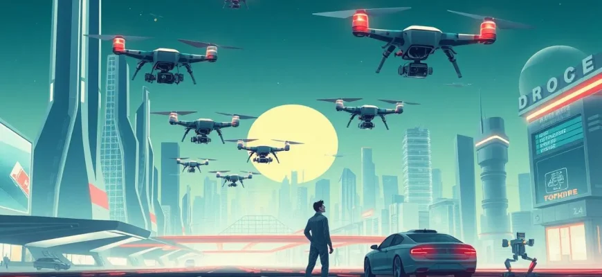 Films de science-fiction avec des drones