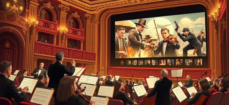 Films d'action avec orchestres: une symphonie de suspense