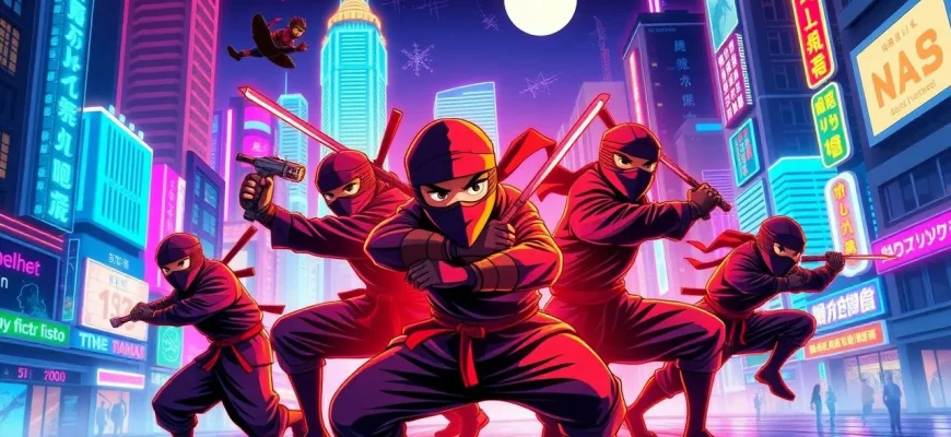 Films de famille sur les ninjas