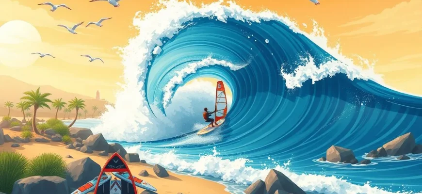 Films d'aventure sur le windsurf