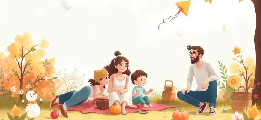 Films familiaux sur les saisons