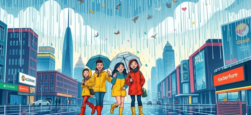 Films d'aventures sous la pluie