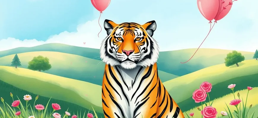 Films d'amour avec des tigres