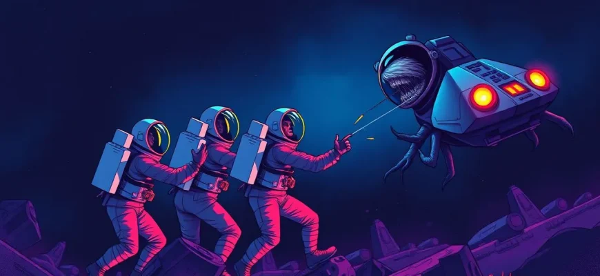 Films d'horreur avec des astronautes