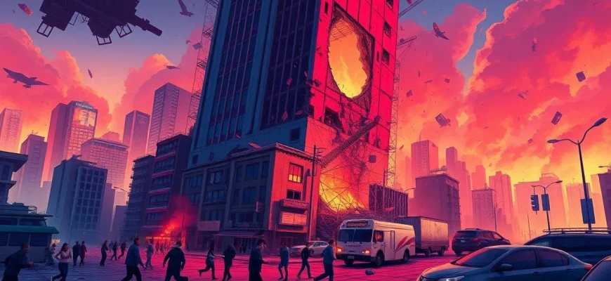 Films sur les tremblements de terre en ville