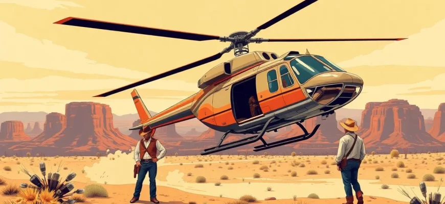 Films de western avec des hélicoptères