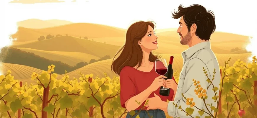 Films d'amour et de vin : Une sélection romantique