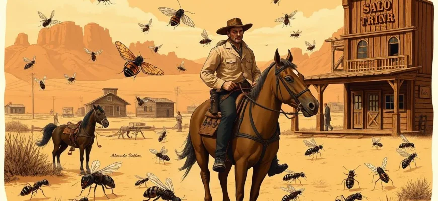 Films de westerns avec des insectes