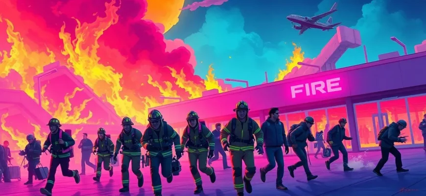 Films sur les incendies dans les aéroports