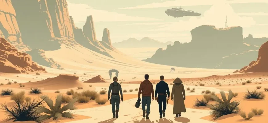 Films de science-fiction dans le désert : une odyssée visuelle