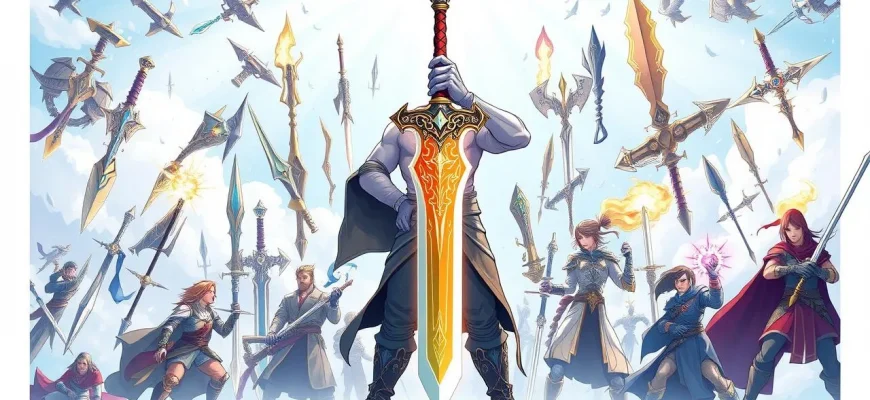 Films de fantasy avec des armes