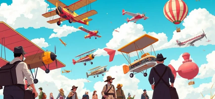 Aventure dans les Cieux Anciens: Films d'Aventure avec des Engins Volants Anciens