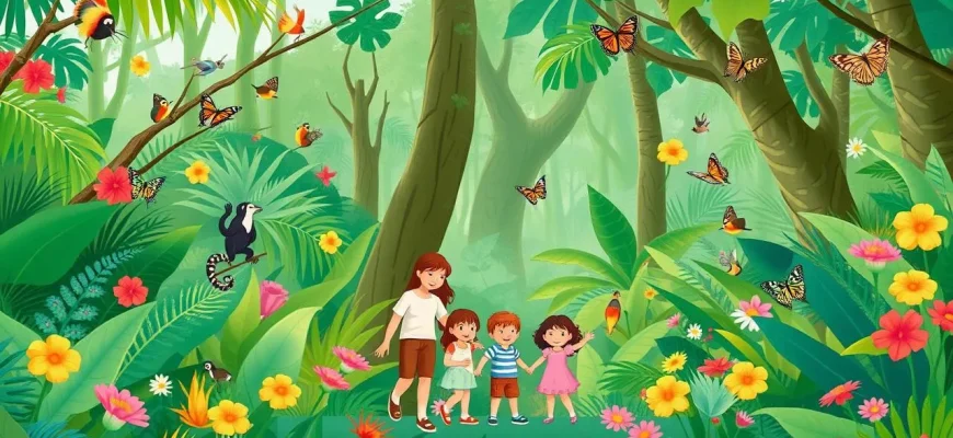 Films familiaux dans la jungle