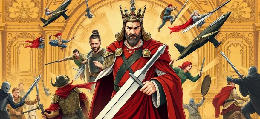 Films d'action avec des monarques