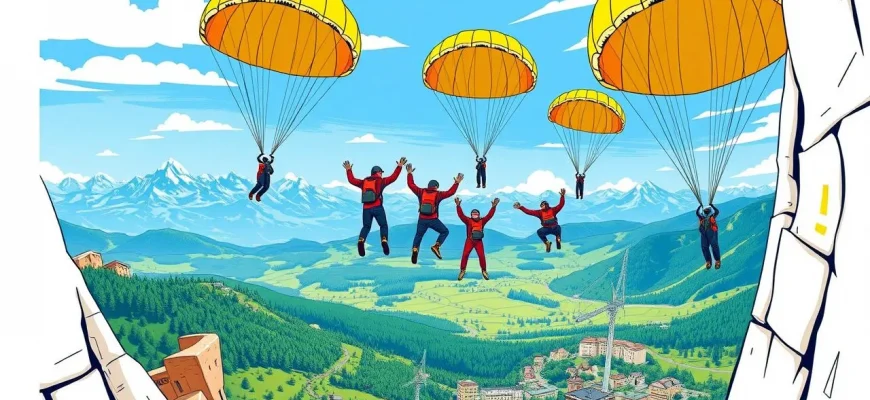 Top 10 des films d'aventure de base jump