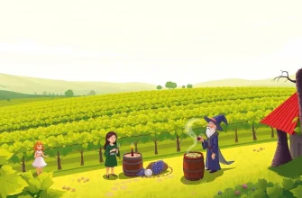 Films fantastiques sur les vignobles
