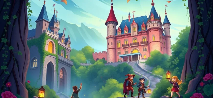 Films d'aventures dans des châteaux enchantés