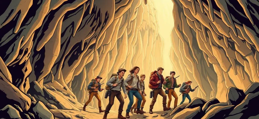 Films d'action dans les grottes