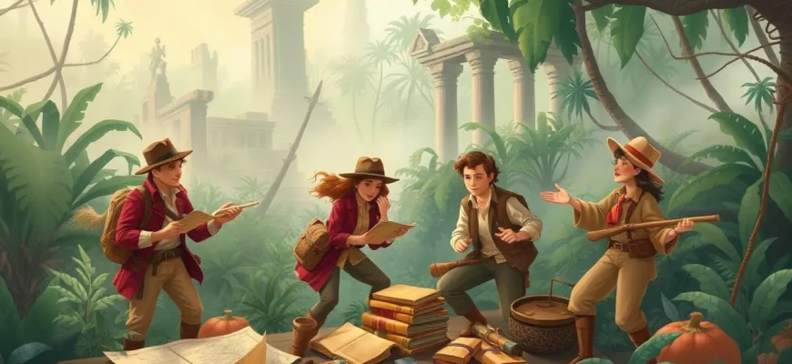 Films d'action avec des archéologues