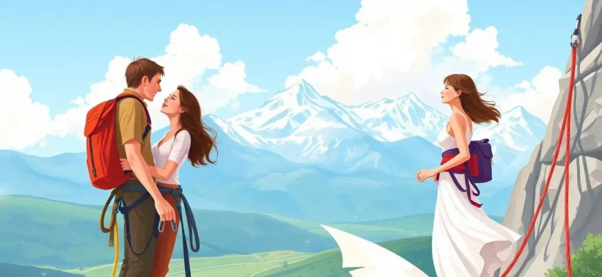 Films d'amour et d'escalade: Une aventure romantique